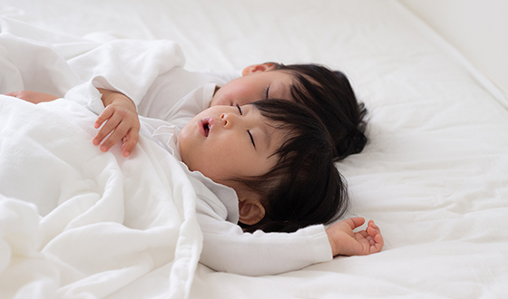 呼吸の仕方と睡眠のサイン
