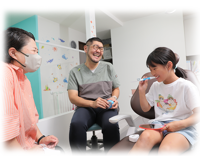 すべてのお子さんに、輝く笑顔を贈りたい